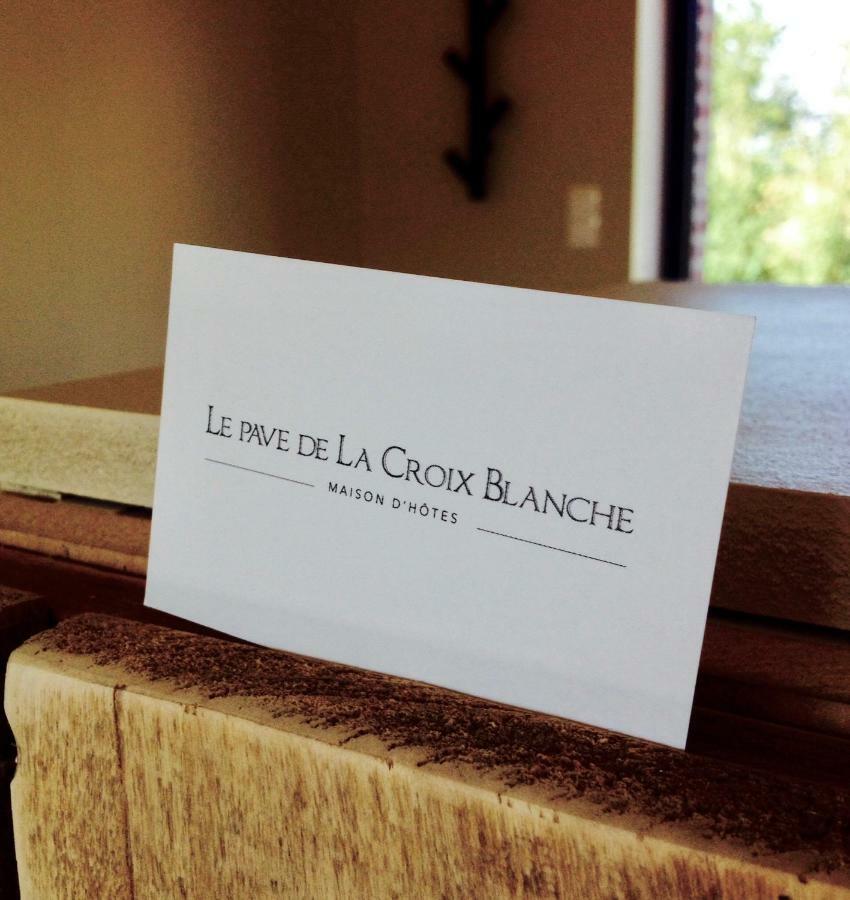 Отель Le Pave De La Croix Blanche Экстерьер фото